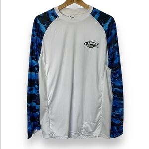 Palmyth Shirt Men's Size Medium Long Sleeve Fishing UV UPF 50+ Sun Protection